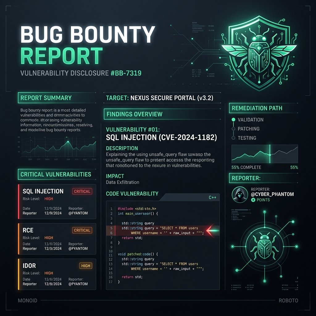 Bug Bounty Writeups background visual